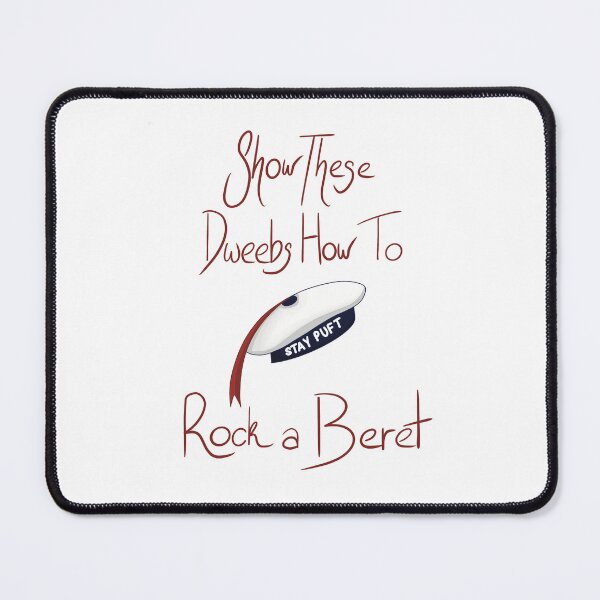 Item preview, Showing dweebs how to rock a beret  designed and sold by Psy Shark.