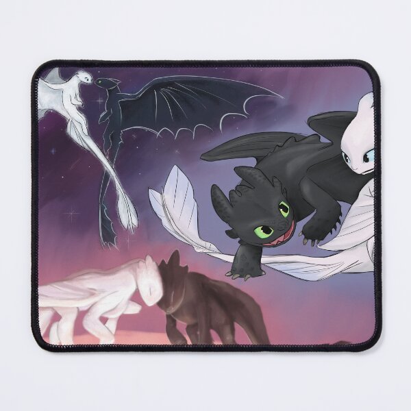 Item preview, Night and Light Fury Fanart designed and sold by JessCom1.