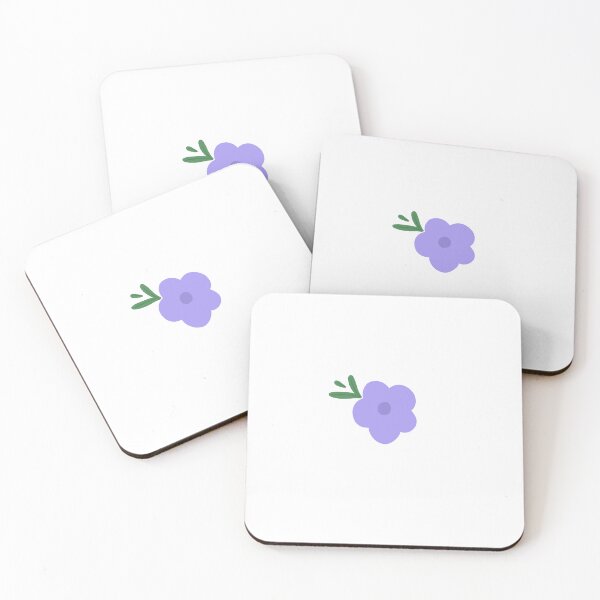 Item preview, Cute Pastel Purple Flower and Leaf Design designed and sold by MagicallyStagey.