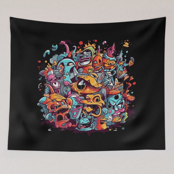 Item preview, Colorful Graffiti designed and sold by pedrogag.