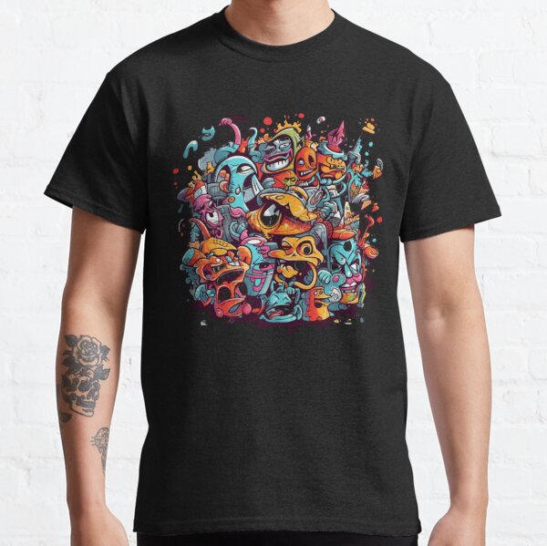 Colorful Graffiti T-Shirts for Sale | Redbubble