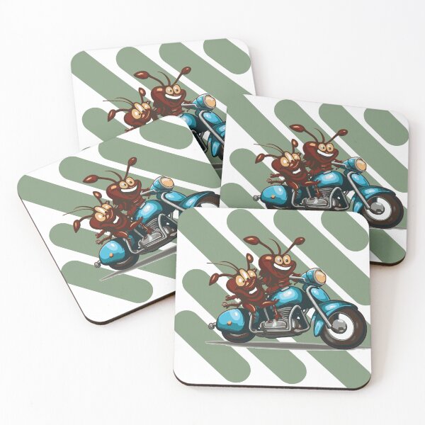 Item preview, Funny Cockroaches on a motorbike - Sarsoor wo Sarsoora designed and sold by TIGER-GEMINI.