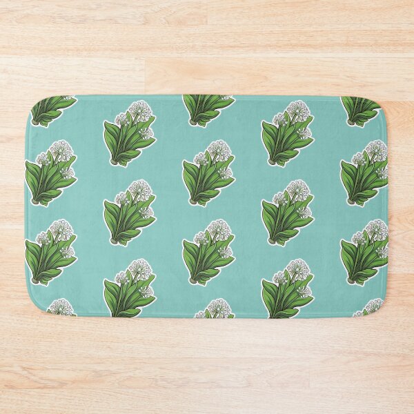 Item preview, Vibrant Wild Garlic Illustration – Flat Color Nature Art for Foraging Enthusiasts  designed and sold by Stickerharvest.