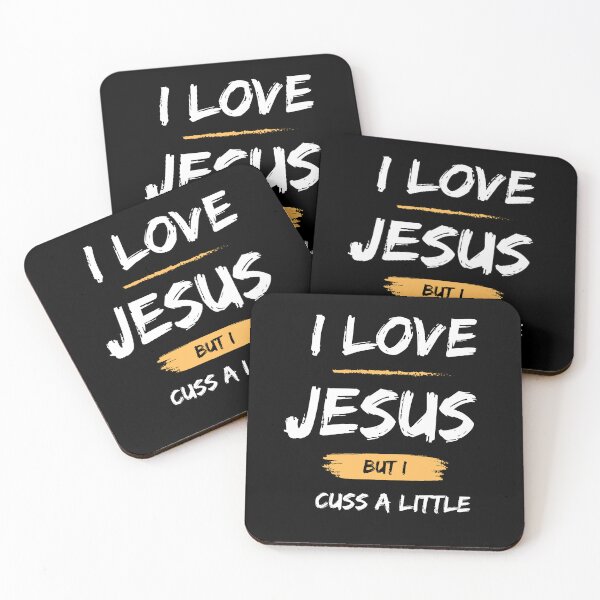 Item preview, I Love Jesus but I Cuss a Little designed and sold by danielliamgill.