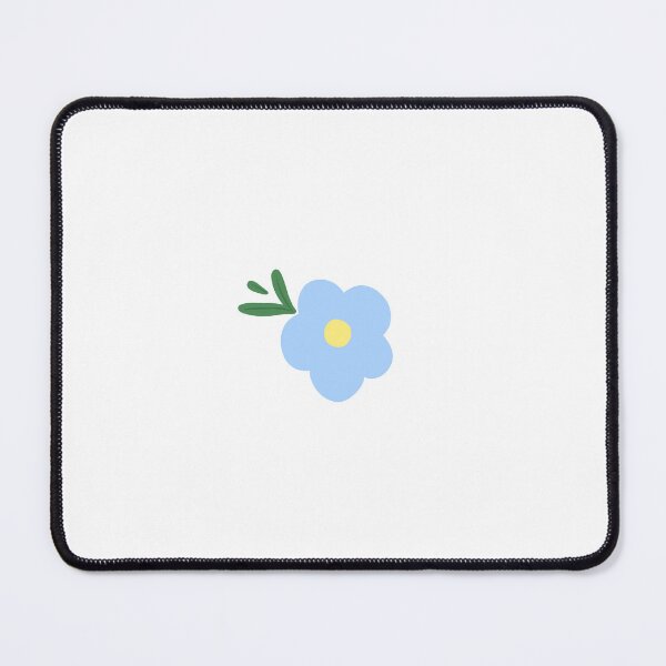 Item preview, Cute Pastel Powder Blue Flower and Leaf Design designed and sold by MagicallyStagey.