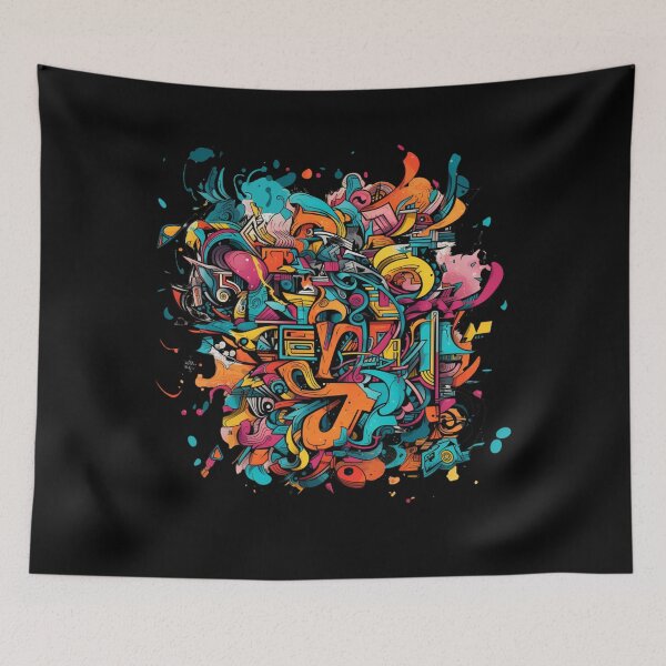 Item preview, Colorful Graffiti designed and sold by pedrogag.