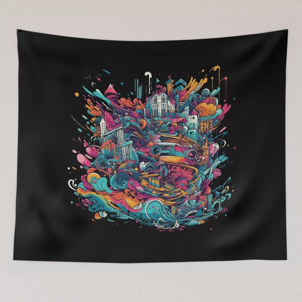Item preview, Colorful Graffiti designed and sold by pedrogag.