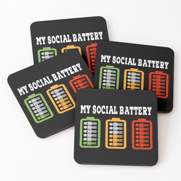 Item preview, My social battery designed and sold by CustomHive.