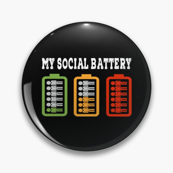 Item preview, My social battery designed and sold by CustomHive.