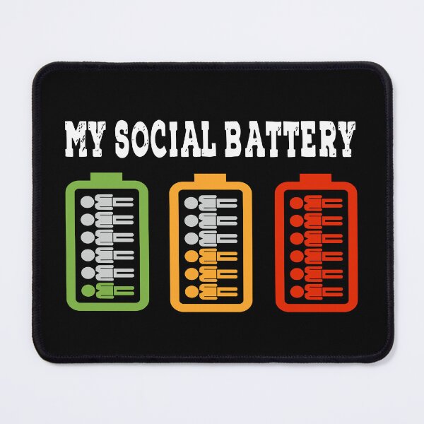 Item preview, My social battery designed and sold by CustomHive.