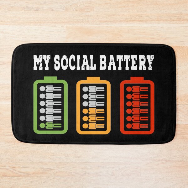 Item preview, My social battery designed and sold by CustomHive.