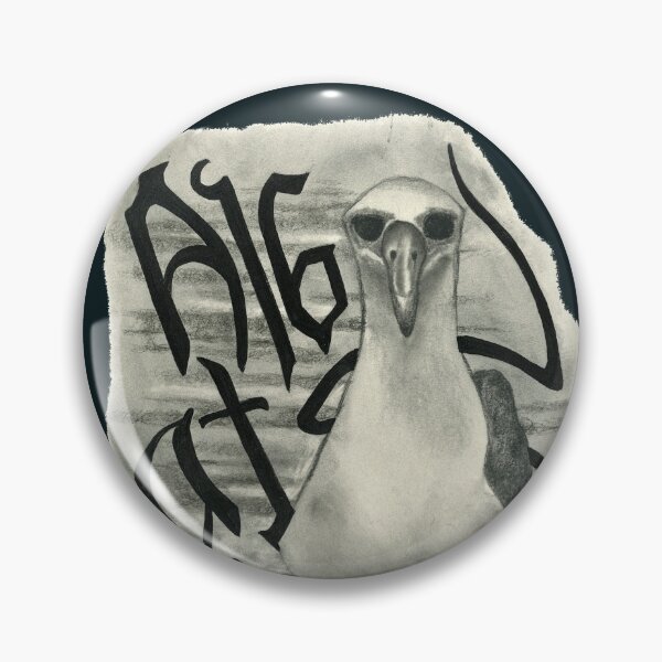 Item preview, Albatross and lettering designed and sold by KnowingWonder.