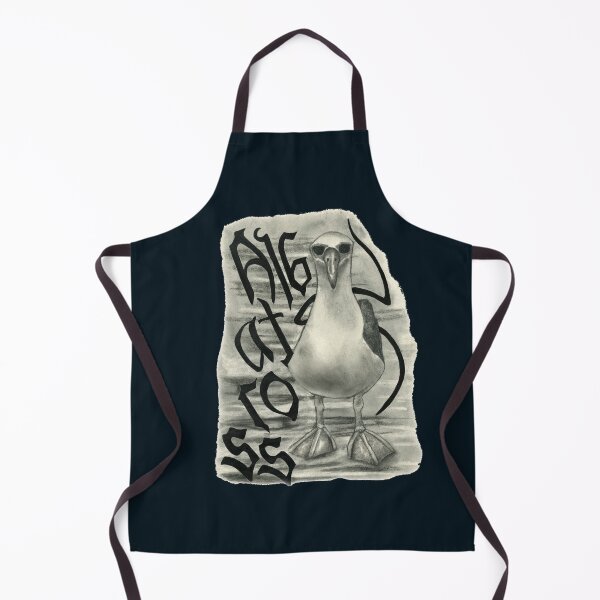 Item preview, Albatross and lettering designed and sold by KnowingWonder.