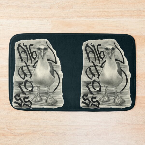 Item preview, Albatross and lettering designed and sold by KnowingWonder.