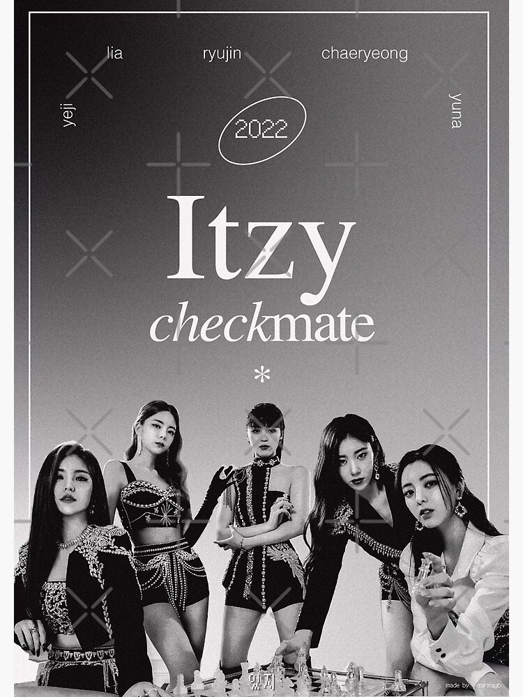 Itzy Checkmate Album Photos OFFICIEL 