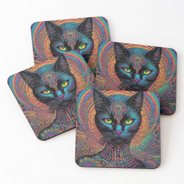 Item preview,  Black Light Cat designed and sold by notsweettea.