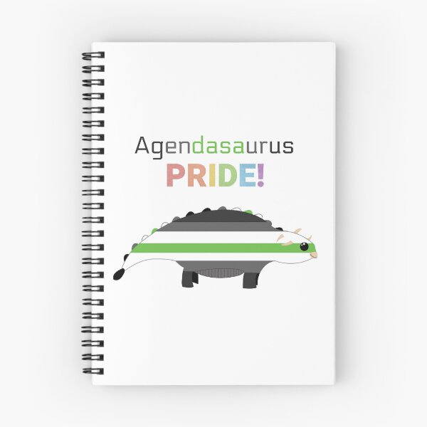 Item preview, Agendasaurus Pride Agender Dinosaur designed and sold by eliana01019.
