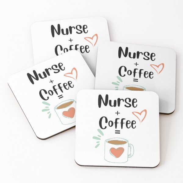 Item preview, Nurse + Coffee Design designed and sold by JAMTEESHOP.
