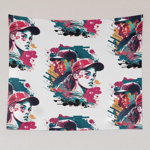 Item preview, Baseball, Famous Family Pastime designed and sold by MVDigitalArt.