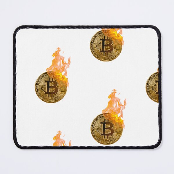 Item preview, Bitcoin Flames designed and sold by westminstershop.
