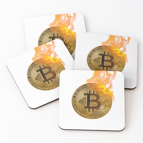 Item preview, Bitcoin Flames designed and sold by westminstershop.