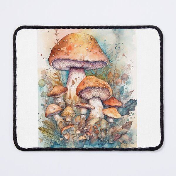 Item preview, Mushrooms designed and sold by Rosaliartbook.