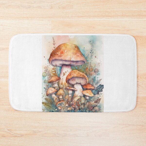 Item preview, Mushrooms designed and sold by Rosaliartbook.