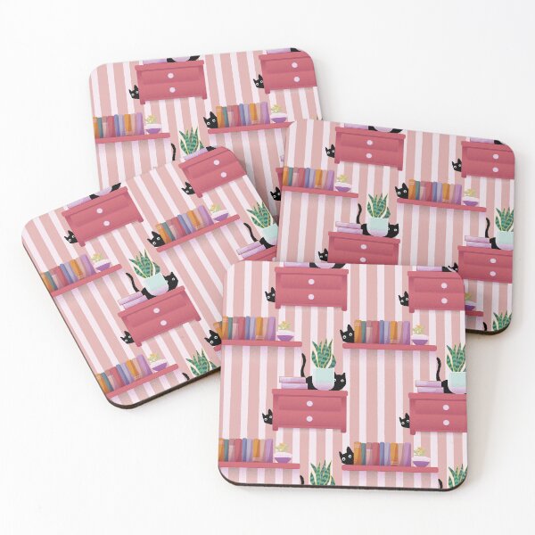 Item preview, Hide and Seek Cats Pattern designed and sold by tanyadraws.