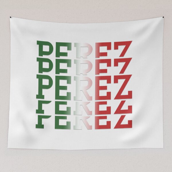 Item preview, PEREZ mexican flag designed and sold by FINEHABIT.