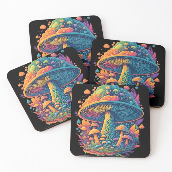 Item preview, Fantasy Mushrooms Art designed and sold by ZenStickConcept.