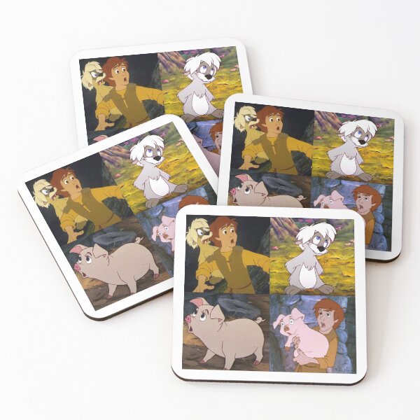 Item preview, Taran, gurgi and hen wen designed and sold by AB-Geekporium.