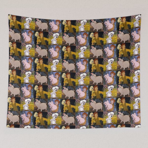 Item preview, Taran, gurgi and hen wen designed and sold by AB-Geekporium.