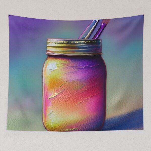 Item preview, Art Jar - Supplies  designed and sold by ZenEverAI.