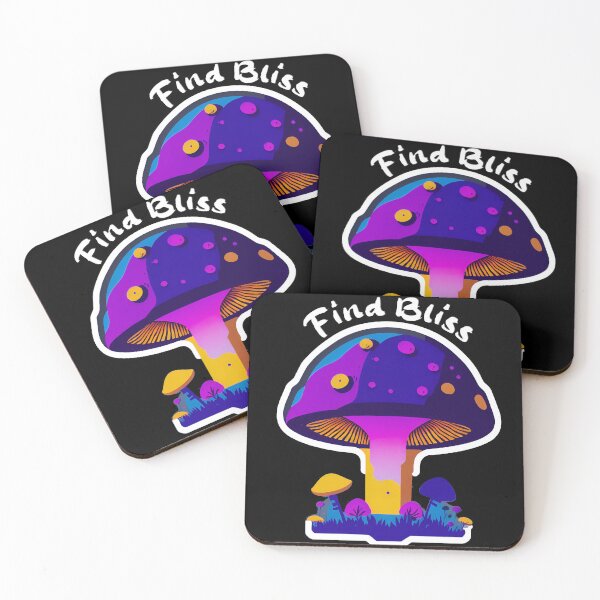 Item preview, Find Bliss Mushroom designed and sold by ZenStickConcept.