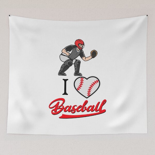 Item preview, Love Baseball, Ball, Foul, catcher Homerun designed and sold by MaxiiMerch.