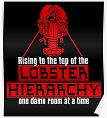 Lobster-Hierarchie. Jordan Peterson Poster