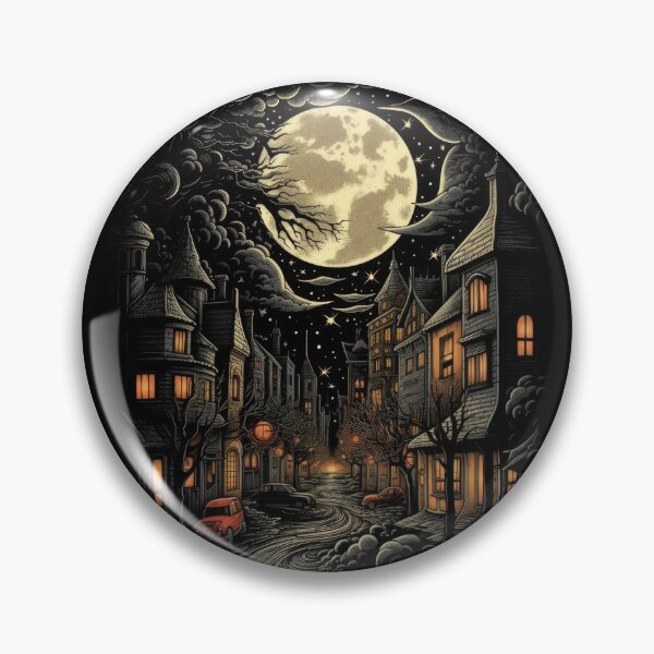 Item preview, Nighttime Town  designed and sold by EnviPrints.