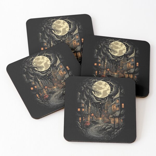 Item preview, Nighttime Town  designed and sold by EnviPrints.