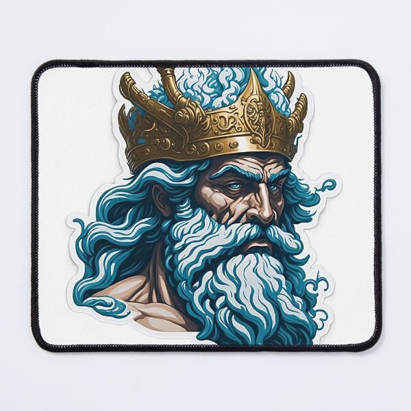 Item preview, Poseidon the god of the seas designed and sold by AccendoStore.