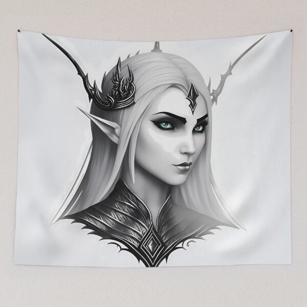 Item preview, Dark Fantasy Female Marbleborn Character 44 designed and sold by Inspire-Imagery.