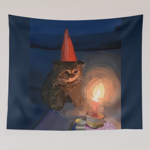 Item preview, Sad Birthday Cat  designed and sold by painteatertv.