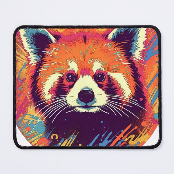 Item preview, Colorful Red Panda designed and sold by Wojciech Wolan.