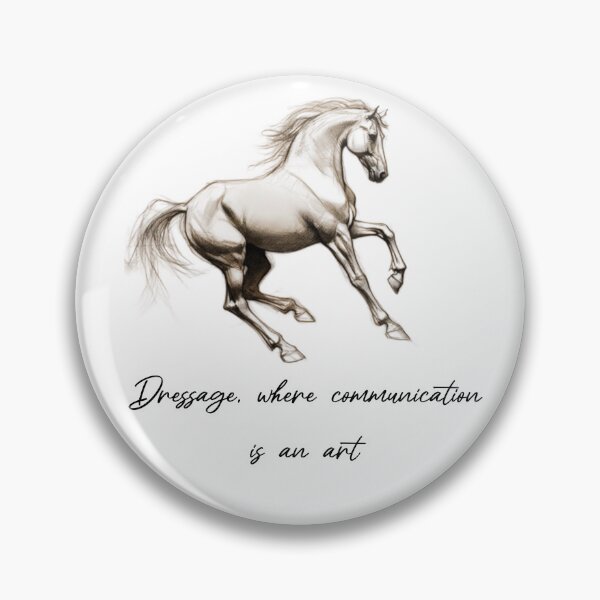 Item preview, Dressage horse & quote designed and sold by ttntt.