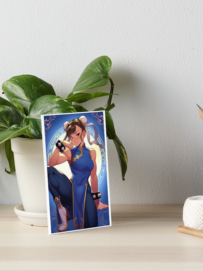 Chun-Li Posing | Art Board Print