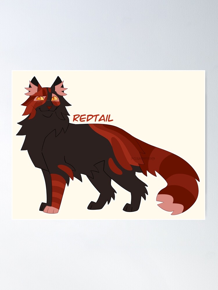 Ashfur Sticker for Sale by ClownCryptids