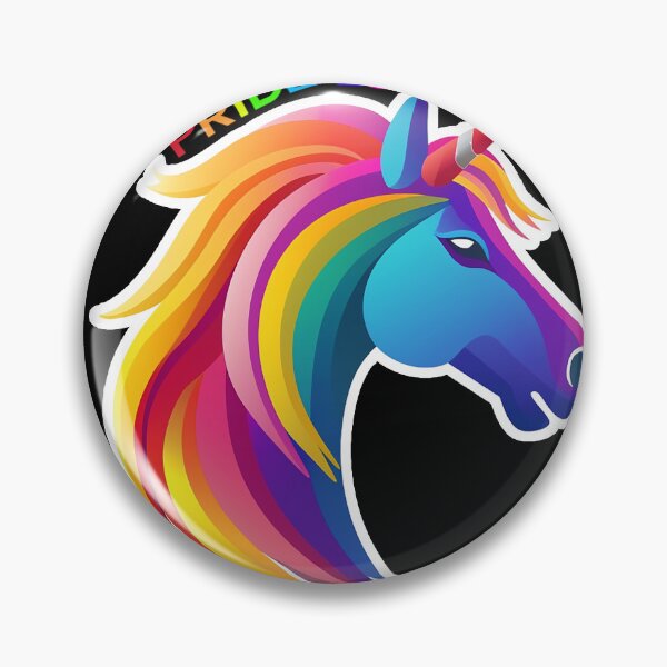 Item preview, Gay Pride 2023 - Pride Parade Unicorn designed and sold by ResistNormality.