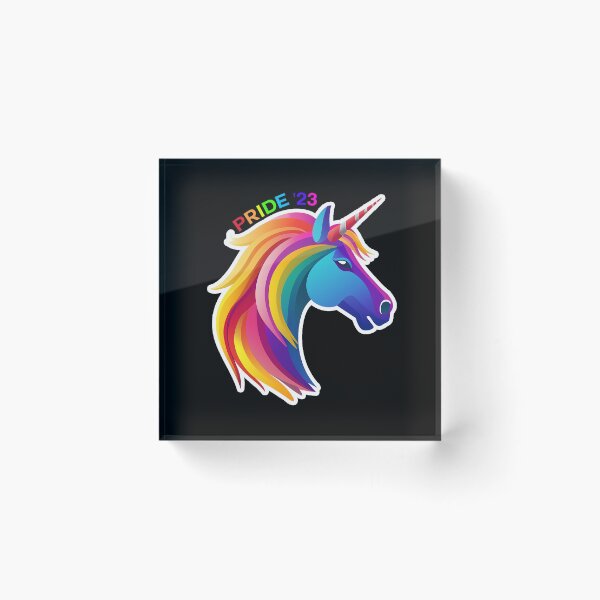 Item preview, Gay Pride 2023 - Pride Parade Unicorn designed and sold by ResistNormality.