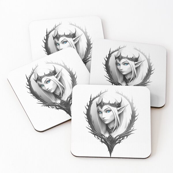 Item preview, Dark Fantasy Female Marbleborn Character 50 designed and sold by Inspire-Imagery.