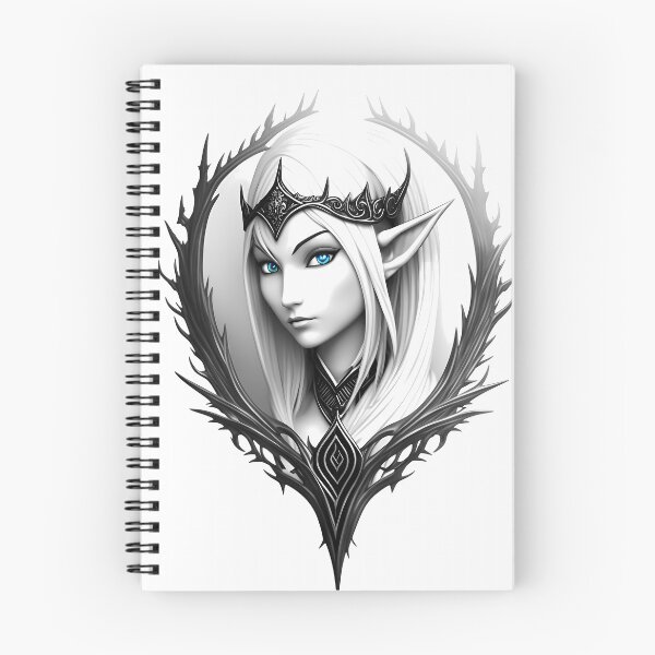 Item preview, Dark Fantasy Female Marbleborn Character 50 designed and sold by Inspire-Imagery.
