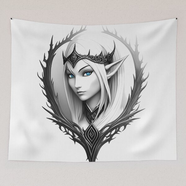 Item preview, Dark Fantasy Female Marbleborn Character 50 designed and sold by Inspire-Imagery.